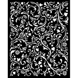 Stamperia sapluuna Magic Forest, Swirls Pattern, 20 x 25 cm