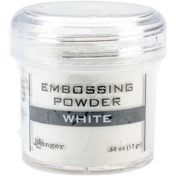 Ranger Embossing Powder -kohojauhe, sävy White