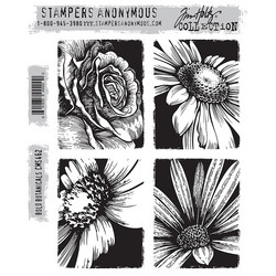 Stampers Anonymous, Tim Holtz leimasinsetti Bold Botanicals