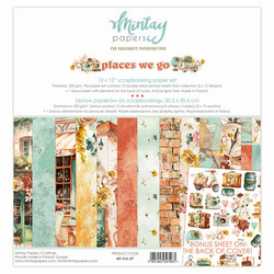 Mintay paperipakkaus Places We Go, 12” x 12”