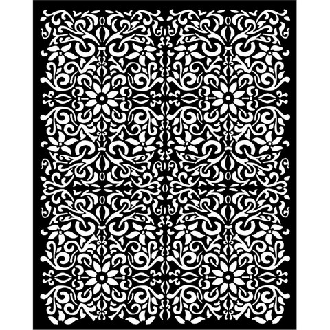 Stamperia sapluuna Vintage Library, Texture, 20 x 25 cm