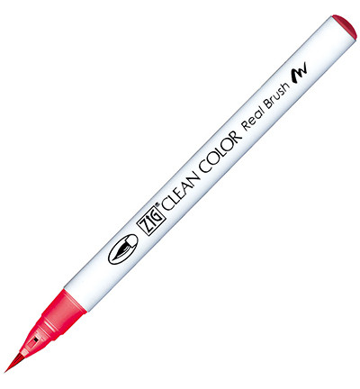 ZIG Clean Colors Real Brush -kynä, sävy strawberry red