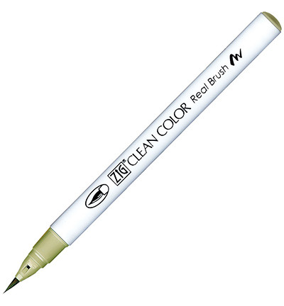 ZIG Clean Colors Real Brush -kynä, sävy light moss green