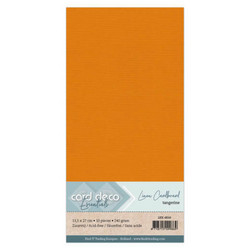 Card Deco kartonkipakkaus, 13.5 x 27 cm, Tangerine, 10 kpl