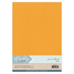 Card Deco kartonkipakkaus, A4, Apricot, 10 kpl