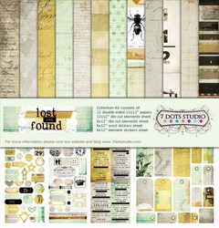 7 Dots Studio Collection Kit paperipakkaus Lost and Found