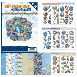 3D-Push Out -kirja Underwater World