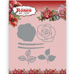 Amy Design Roses Are Red stanssi Build-up Rose