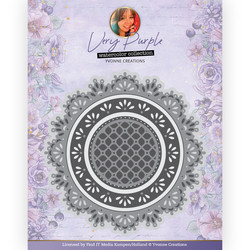 Yvonne Creations Very Purple stanssi Circles