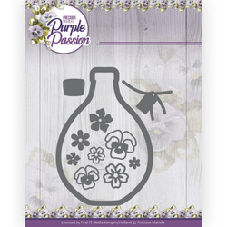 Precious Marieke Purple Passion stanssi Vase with Pansies