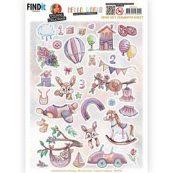Yvonne Creations Hello World korttikuvat Small Elements B