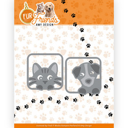 Amy Design Fur Friends stanssi Peek a Boo