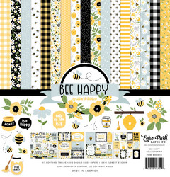 Echo Park Bee Happy -paperipakkaus, 12