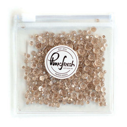Pinkfresh Glitter Drops -koristeet, Champagne