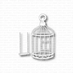 Gummiapan stanssi Bird Cage with Swing