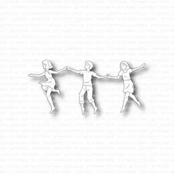 Gummiapan stanssi Three Dancers