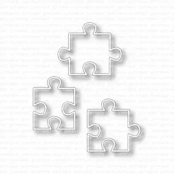 Gummiapan stanssi Puzzle Pieces Outlines