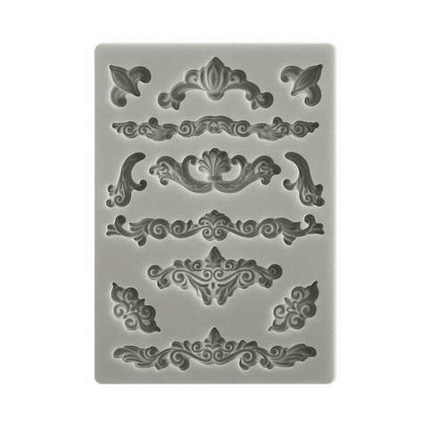 Stamperia Sunflower Art -muotti Corners and Embellishments, A6