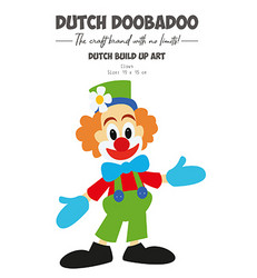 Dutch Doobadoo Build Up Clown -sapluuna