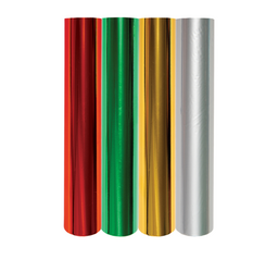 Spellbinders Glimmer Hot Foil setti Gold, Silver, Green, Red
