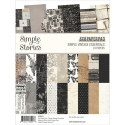 Simple Stories Simple Vintage Essentials -paperipakkaus, 6