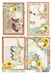 Ciao Bella riisipaperi Country Life Cards