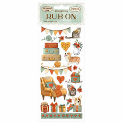 Stamperia All Around Christmas -siirtokuvat Suitcases