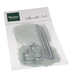 Marianne Design leimasin Candles