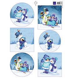Marianne Design korttikuvat Snowfun