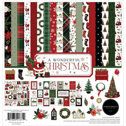 Carta Bella A Wonderful Christmas -paperipakkaus, 12