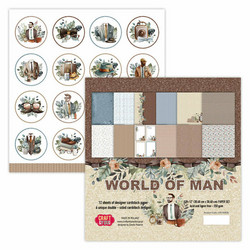 Craft & You paperipakkaus World of Man Big, 12