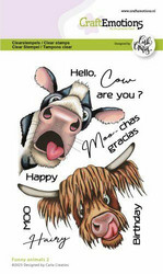 CraftEmotions leimasin Funny Animals 2
