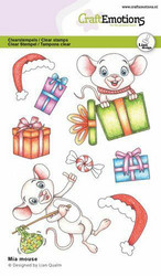 CraftEmotions leimasin Mia Mouse
