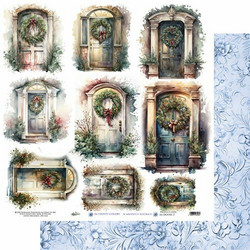 Alchemy of Art skräppipaperi In Frosty Colors, Doors