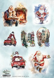 Alchemy of Art riisipaperi Merry Christmas