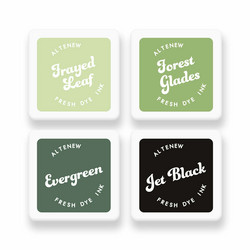 Altenew Fresh Dye Ink -mustetyynyt, sävy Green Fields