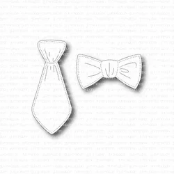 Gummiapan stanssi Tie & Bow