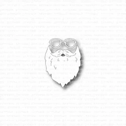 Gummiapan stanssi Beard & Glasses
