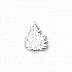 Gummiapan stanssi Small Thick Pine Tree