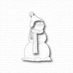 Gummiapan stanssi Dressed Snowman