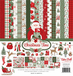 Echo Park Christmas Time -paperipakkaus, 12