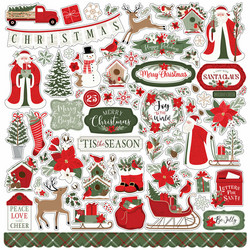 Echo Park tarra-arkki Christmas Time, 12