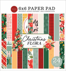 Carta Bella Joyful Christmas Flora -paperipakkaus, 6