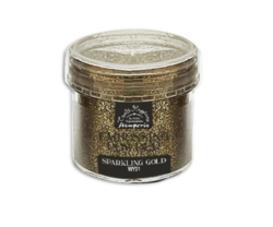 Stamperia Create Happiness Embossing Powder kohojauhe, sävy Sparkling Gold