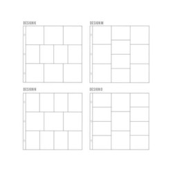 Project Life Page Protectors -taskut, 12 kpl, Small Variety Pack 3