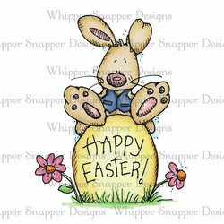 Whipper Snapper Easter Egg Bunny -leimasin