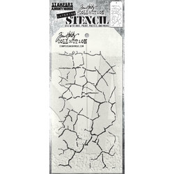 Tim Holtz Fractured -sapluuna