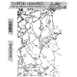 Stampers Anonymous, Tim Holtz leimasinsetti Shattered + akryylipalikka