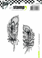 Carabelle Studio leimasin Madness Feathers
