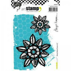 Carabelle Studio leimasin Mixed Media Flowers #2